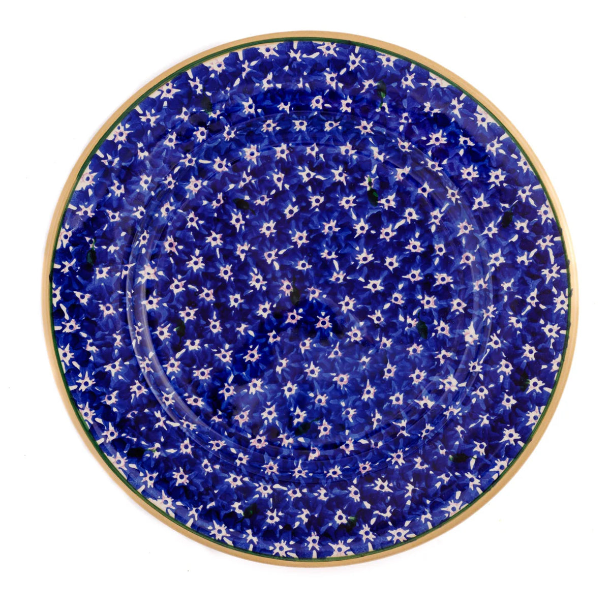 Lawn Dark Blue Serving Plate