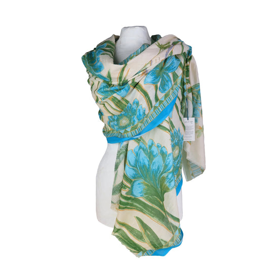 Supplement d'A.M. Heron Blue Cotton Stole