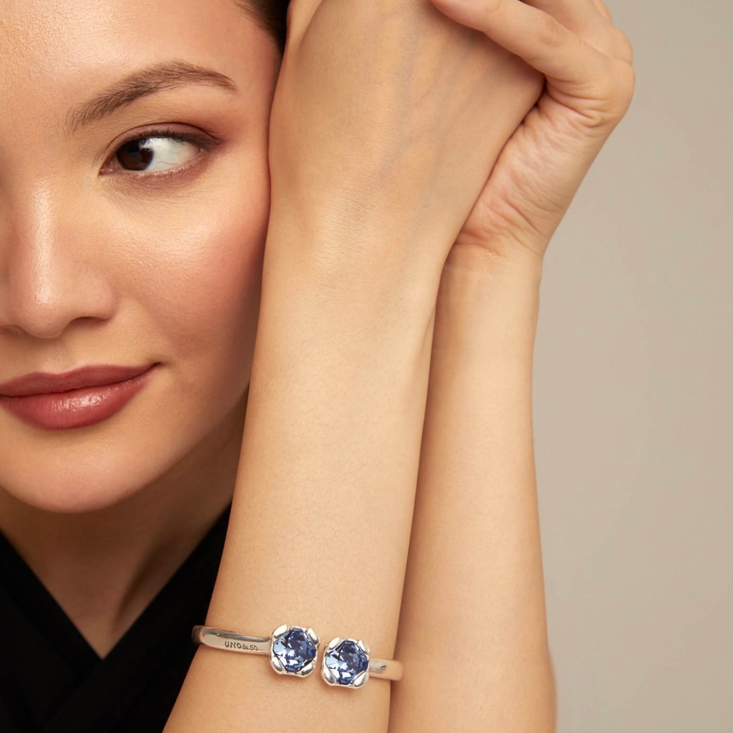 UNOde50 Aura Blue Bracelet