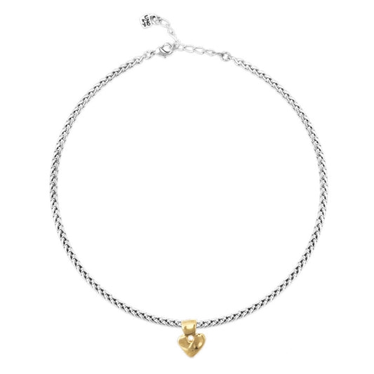 UNOde50 Beat Small Heart Necklace