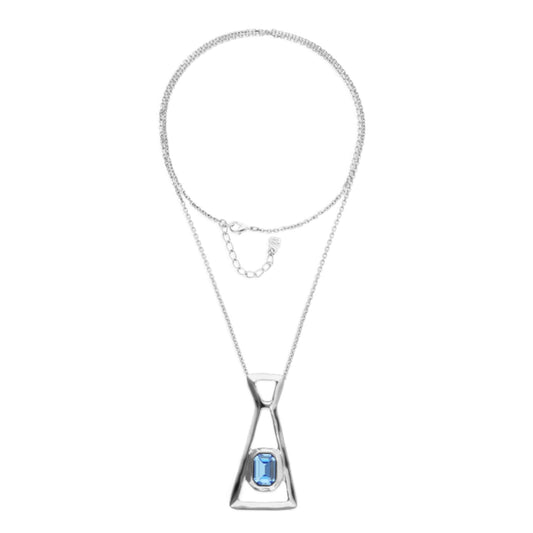 UNOde50 Core Blue Crystal Necklace