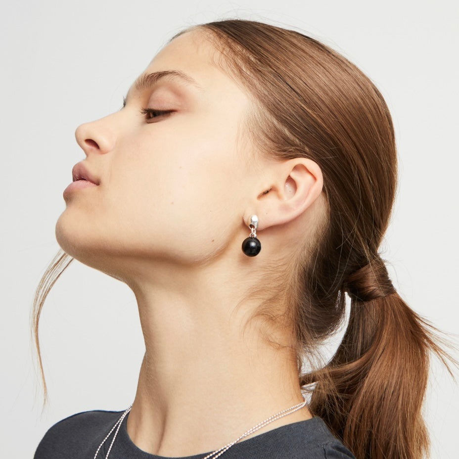 UNOde50 Drop Earrings with Murano Glass Beads