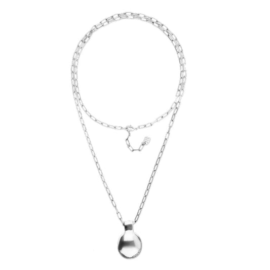 UNOde50 Gravity Silver Necklace