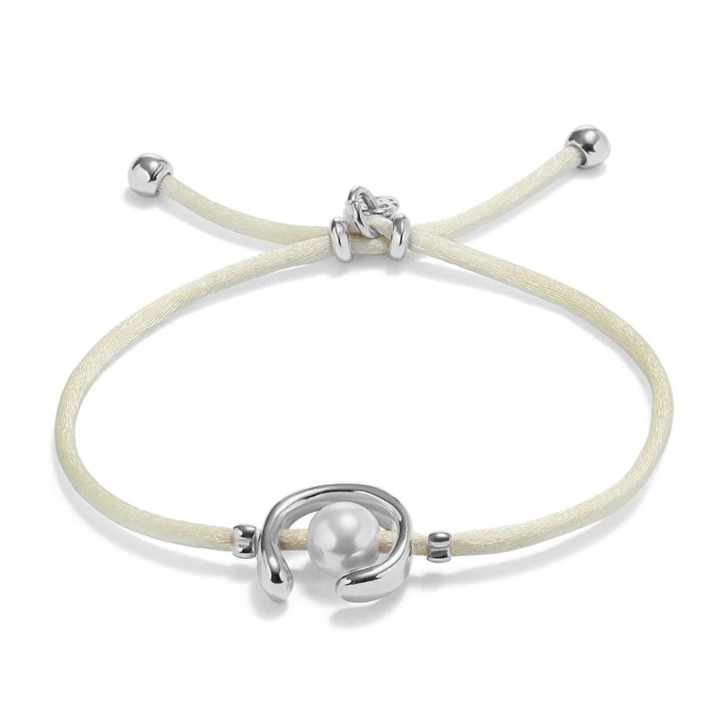 UNOde50 To Be Different Cream Bracelet
