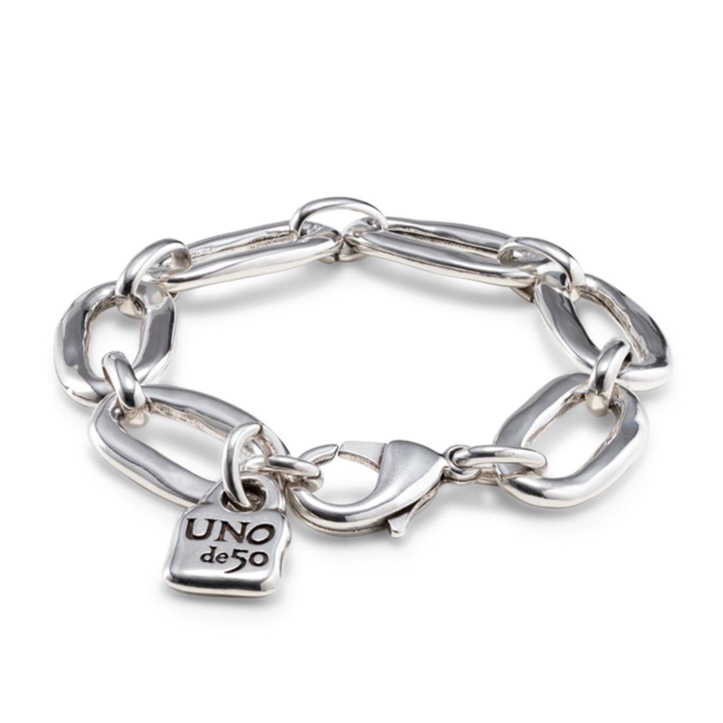 UNOde50 Bracelet with chunky links