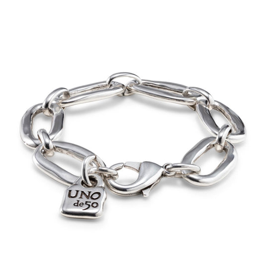 UNOde50 Bracelet with chunky links