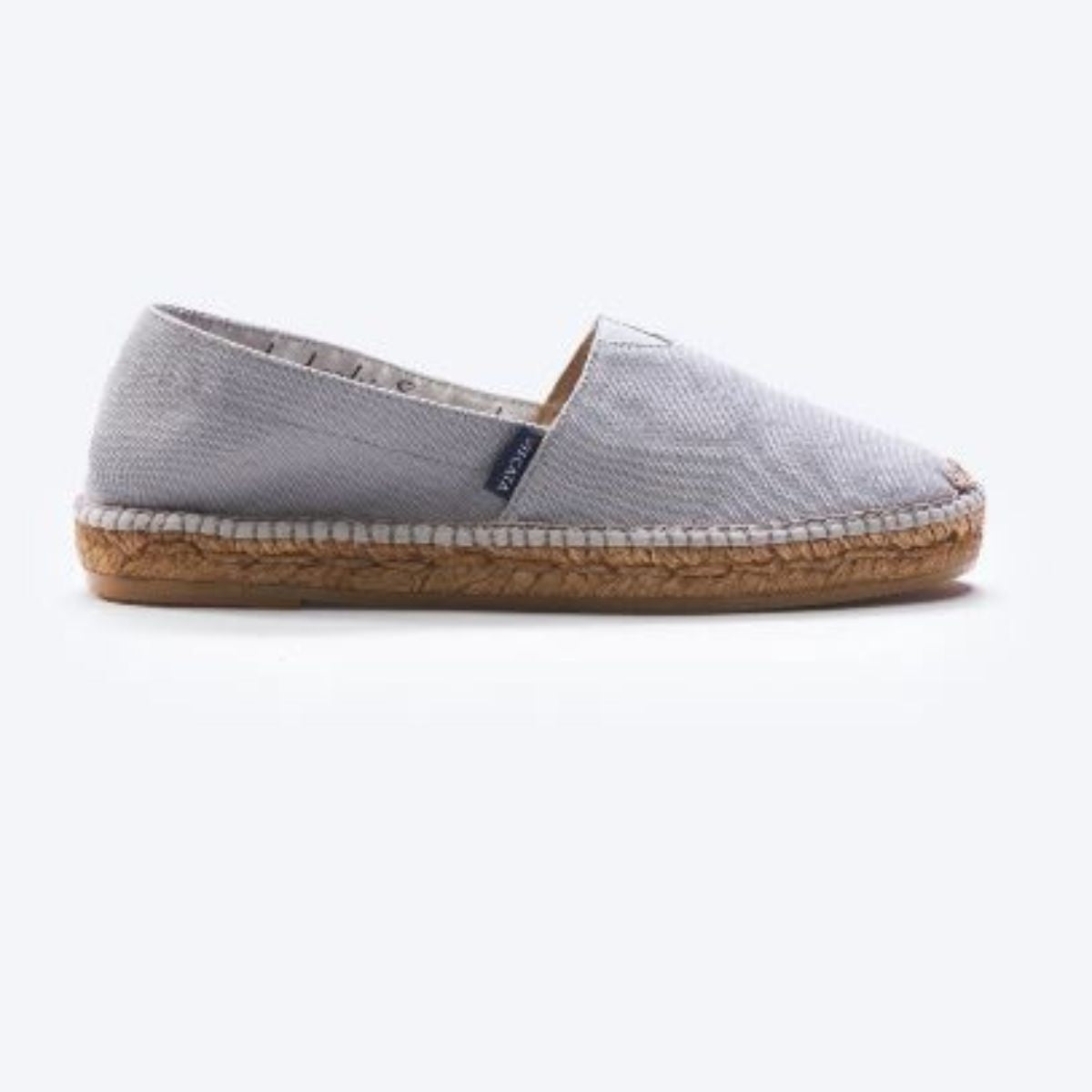 Viscata Barceloneta Canvas Espadrille Flats - Ash Grey
