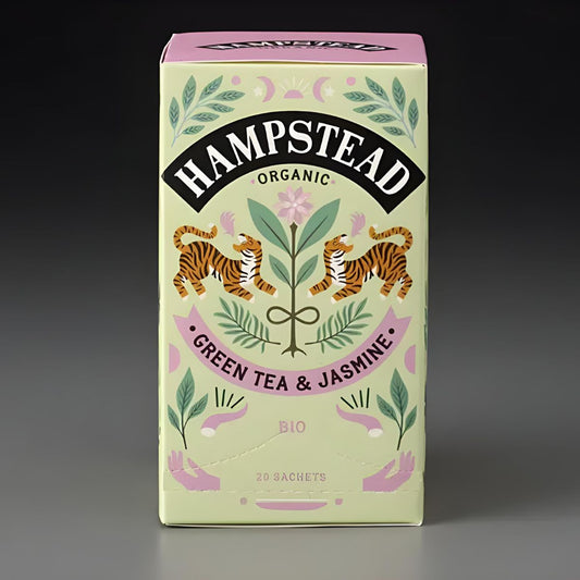 Hampstead Organic Green Tea & Jasmine (20 Teabags)