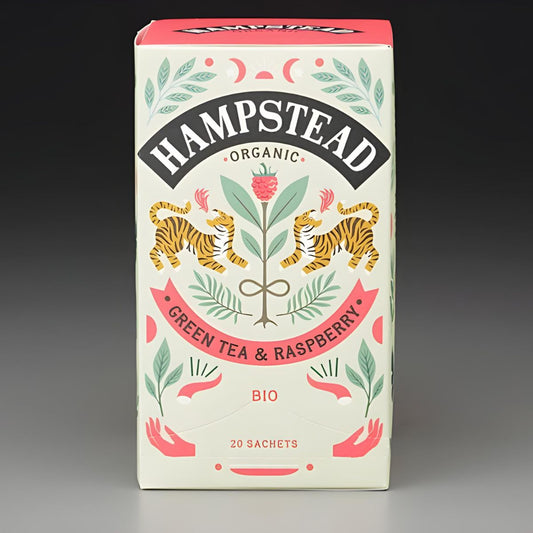 Hampstead Organic Green Tea & Raspberry (20 Teabags)