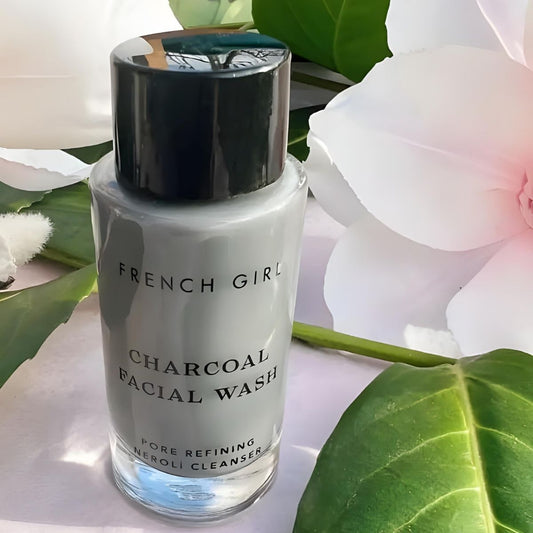 French Girl Organic Charcoal Clarifying Facial Wash - Travel Size