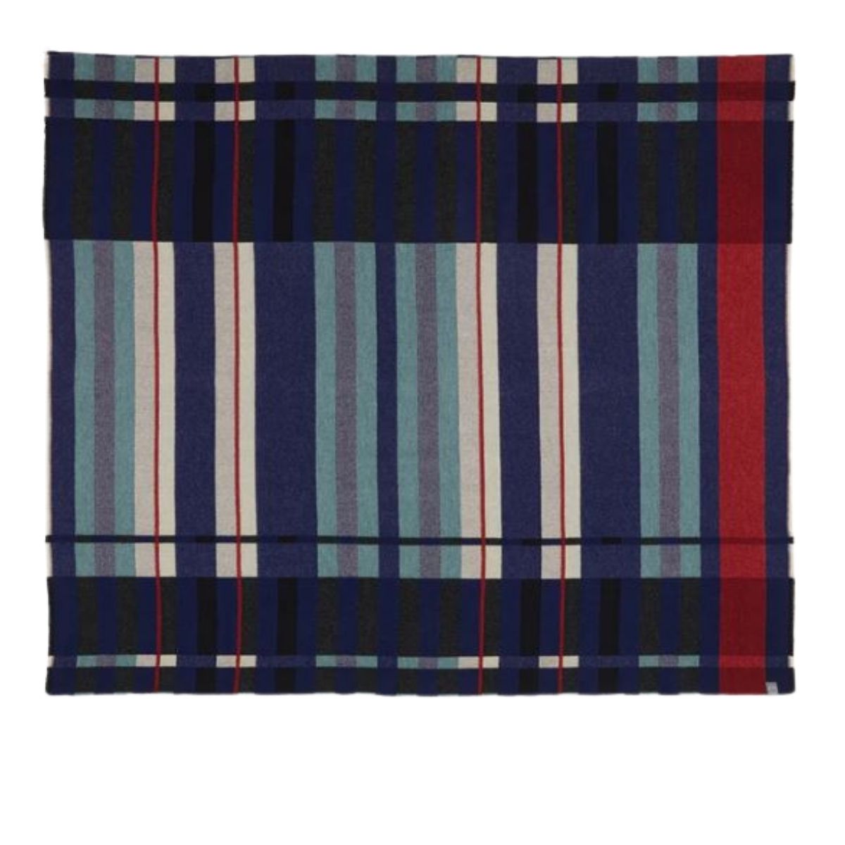 Wallace Sewell Indigo Stolzl Bauhaus Throw - Large