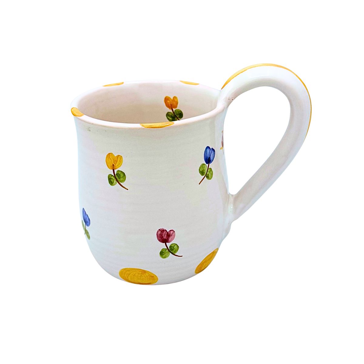 Faienceries D'Art de Malicorne Mille Fleurs 8oz Mug - Retired