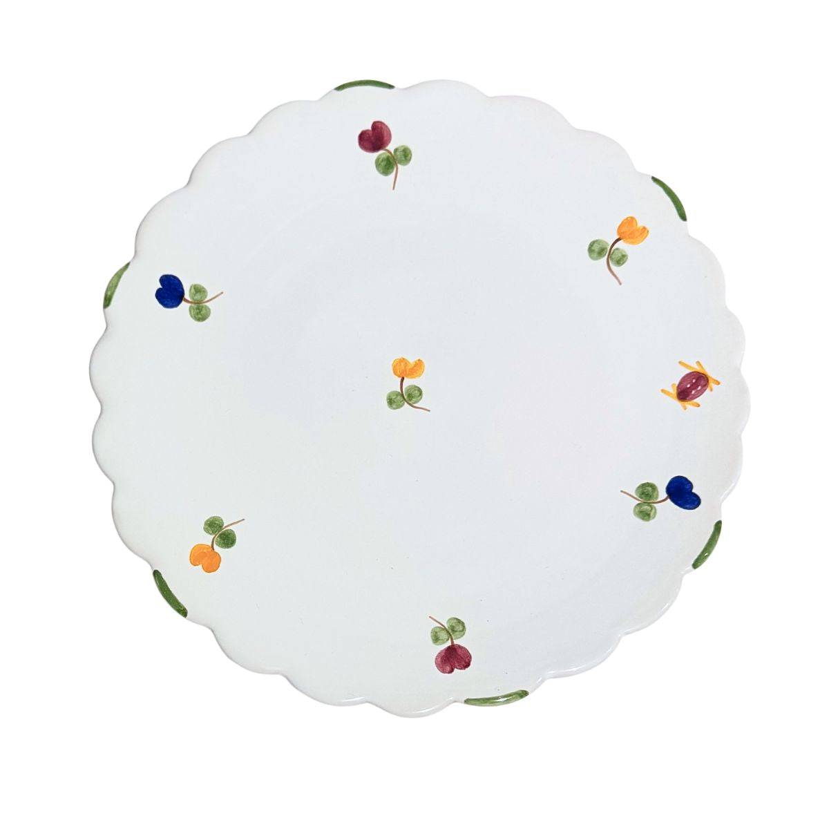 Faienceries D'Art de Malicorne Mille Fleurs 8" Lunch Plate - Retired
