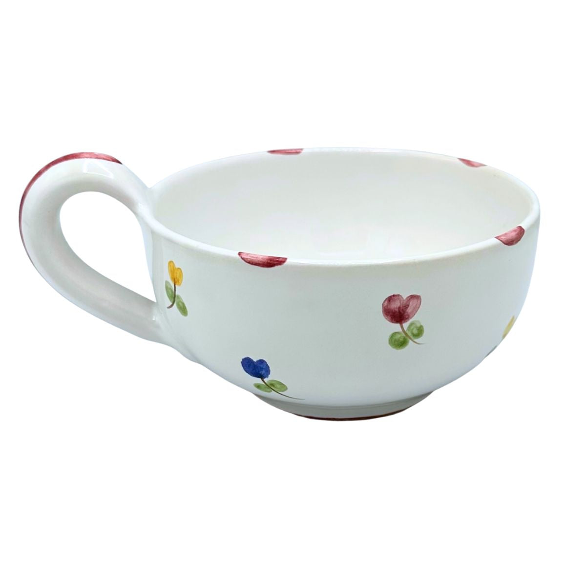 Faienceries D'Art de Malicorne Mille Fleurs Coffee Cup - Retired