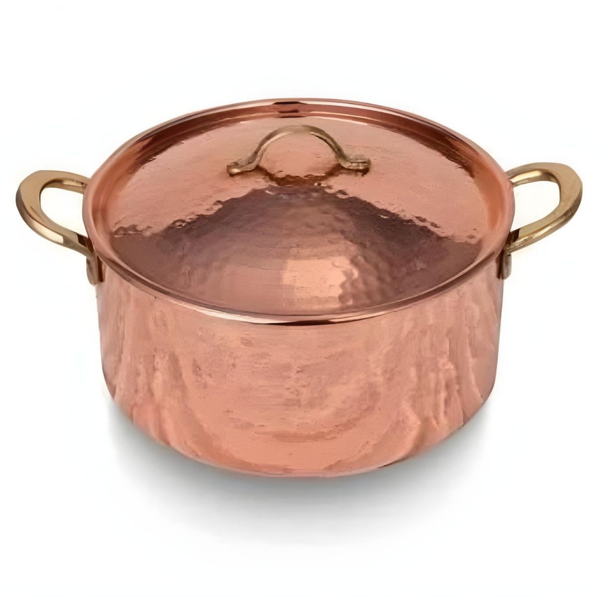 Copper 2.75L Small Handmade Hammered Pot