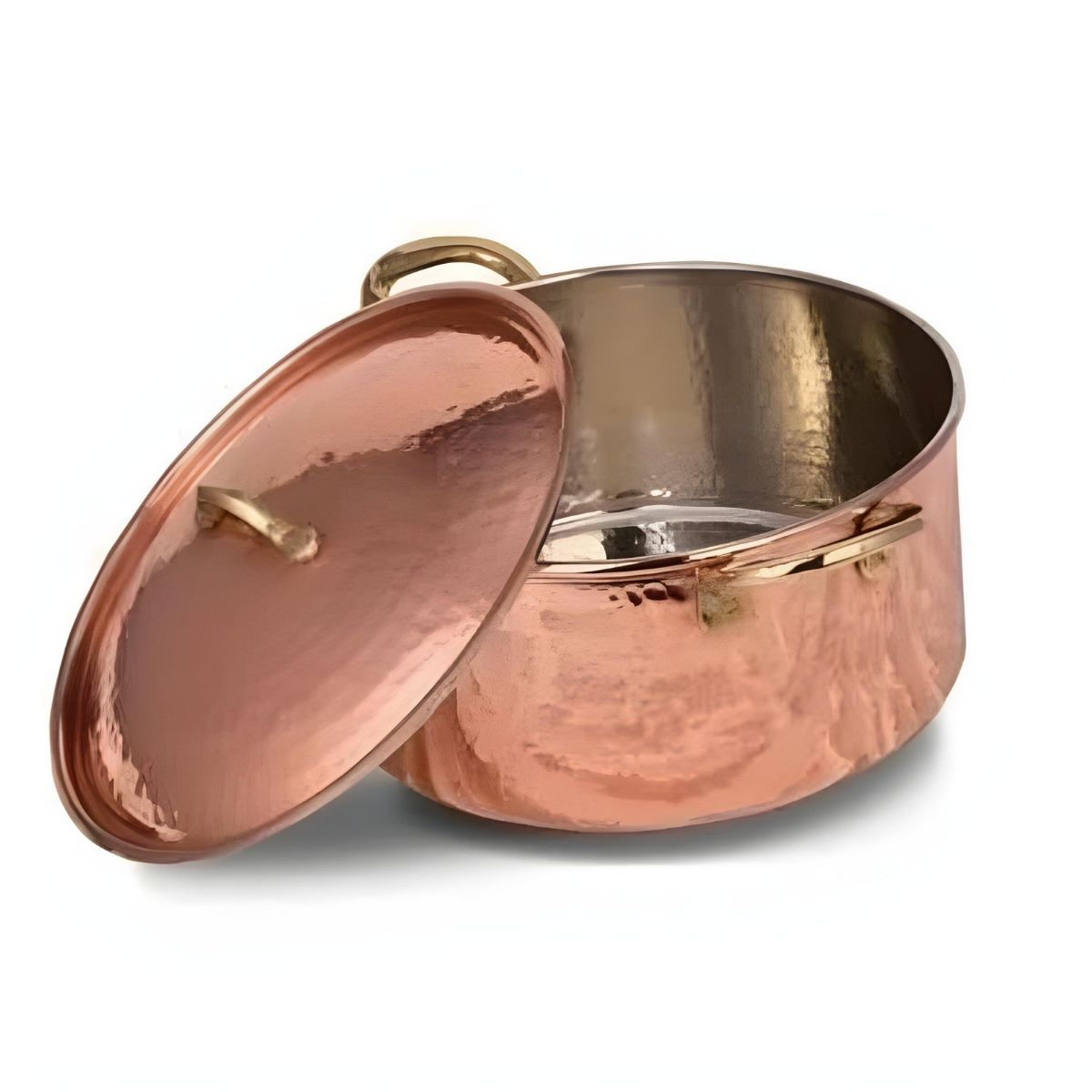 Copper 2.75L Small Handmade Hammered Pot