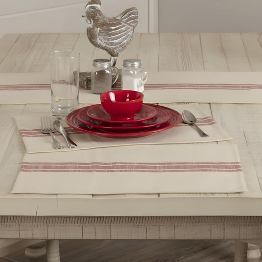 Market Place Red Placemat Set of 4