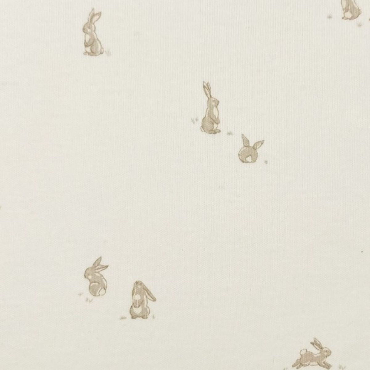 Colored Organics Indy Kimono Gown - Bunny / Oat + Clay