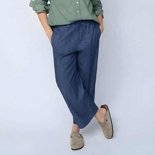 and for Good Shore Pant - Chambray Dark Denim Wash