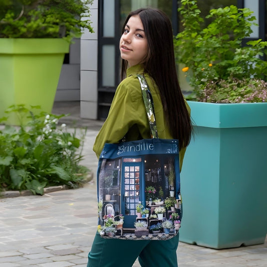Maron Bouillie Paris Florist Brindille Tote Bag