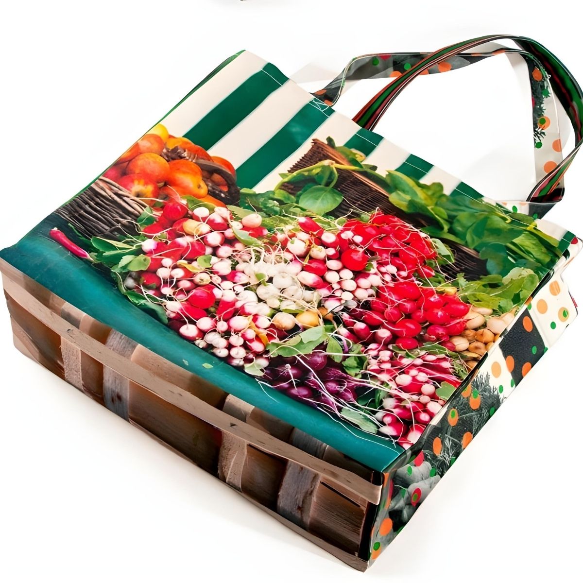 Maron Bouillie Market Bag - Radish Carrots