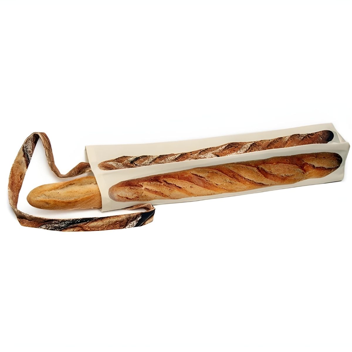 Maron Bouillie Baguette Bag