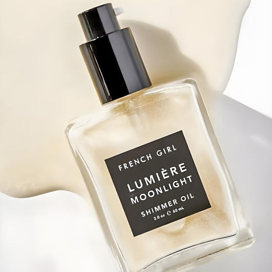 French Girl Shimmer Dry Body Moisturizing Oil - Moonlight
