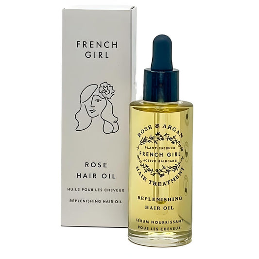 French Girl Organic Hydrating Rose Hair Treatment Oil - 2 oz