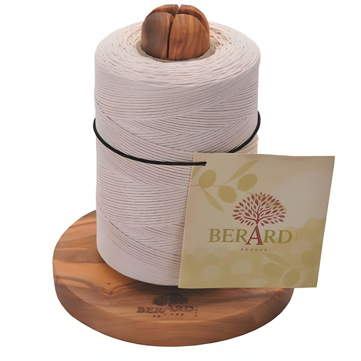 Berard Olive Wood Twine Holder with Twine