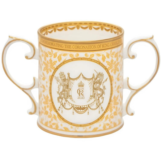 Halcyon Days Coronation Gold Loving Cup