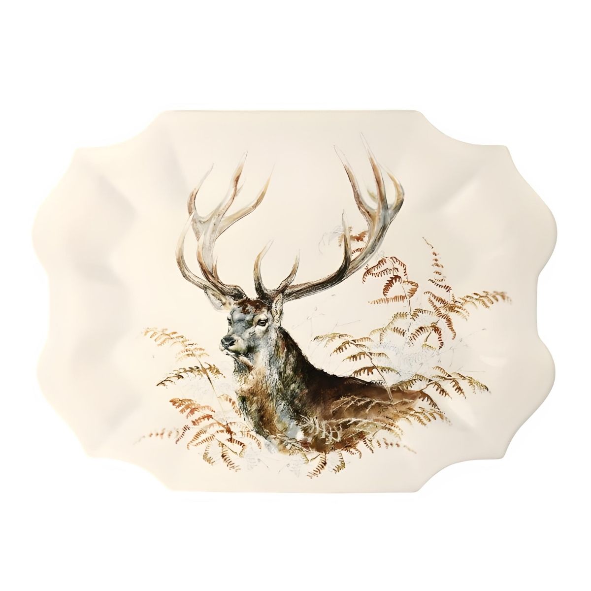 Gien Sologne Stag Serving Platter