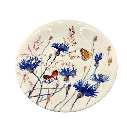 Gien Azure Lunch Plate Set of 4 - Retired