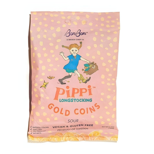 Bon Bon - A Swedish Candy Co Pippi Longstocking Gold Coins