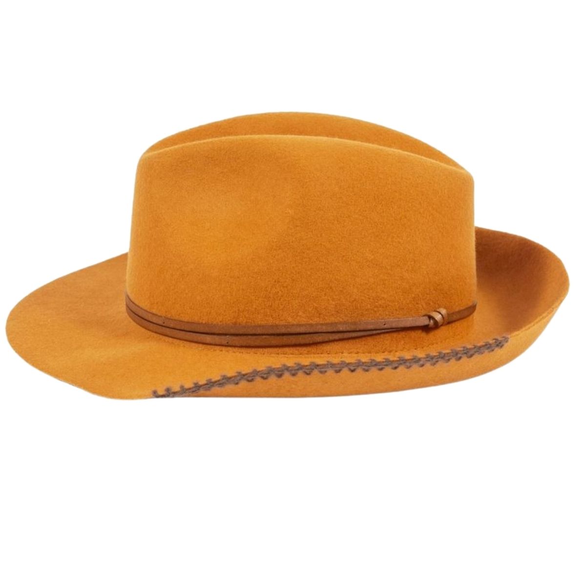 Travaux en Cours Felt Hat - Kumquat