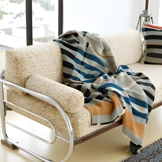 Wallace Sewell Orchard Stolzl Bauhaus Throw - Large