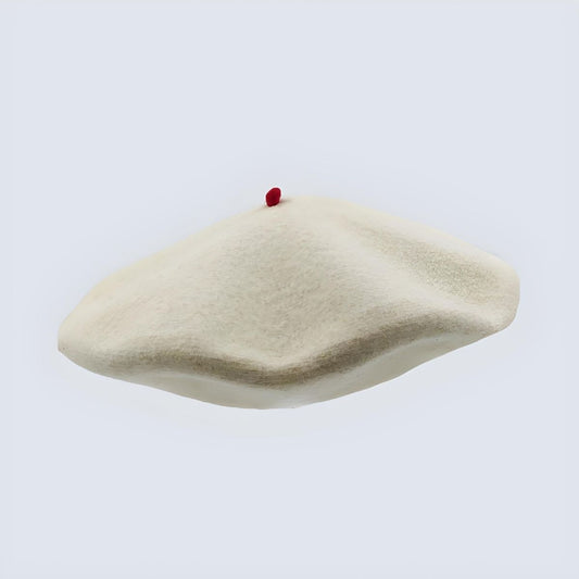 Le Beret Français Mode French Beret - Ecru Cream