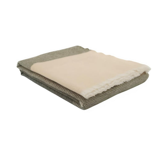 Cushendale Moss Ballyogan Lambswool Large Throw