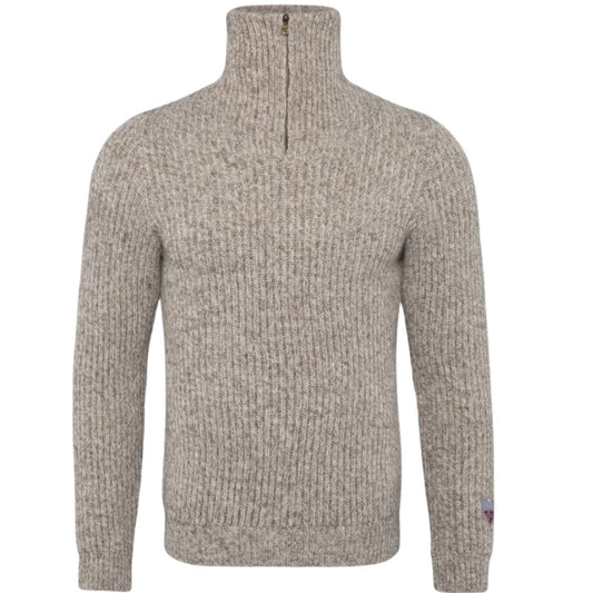 Norlender Unisex Fitjar Wool Sweater - Light Grey