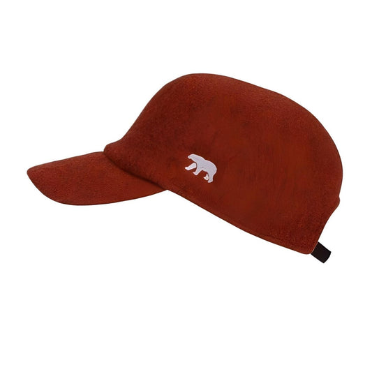 Norlender Woolen Baseball Cap - Red