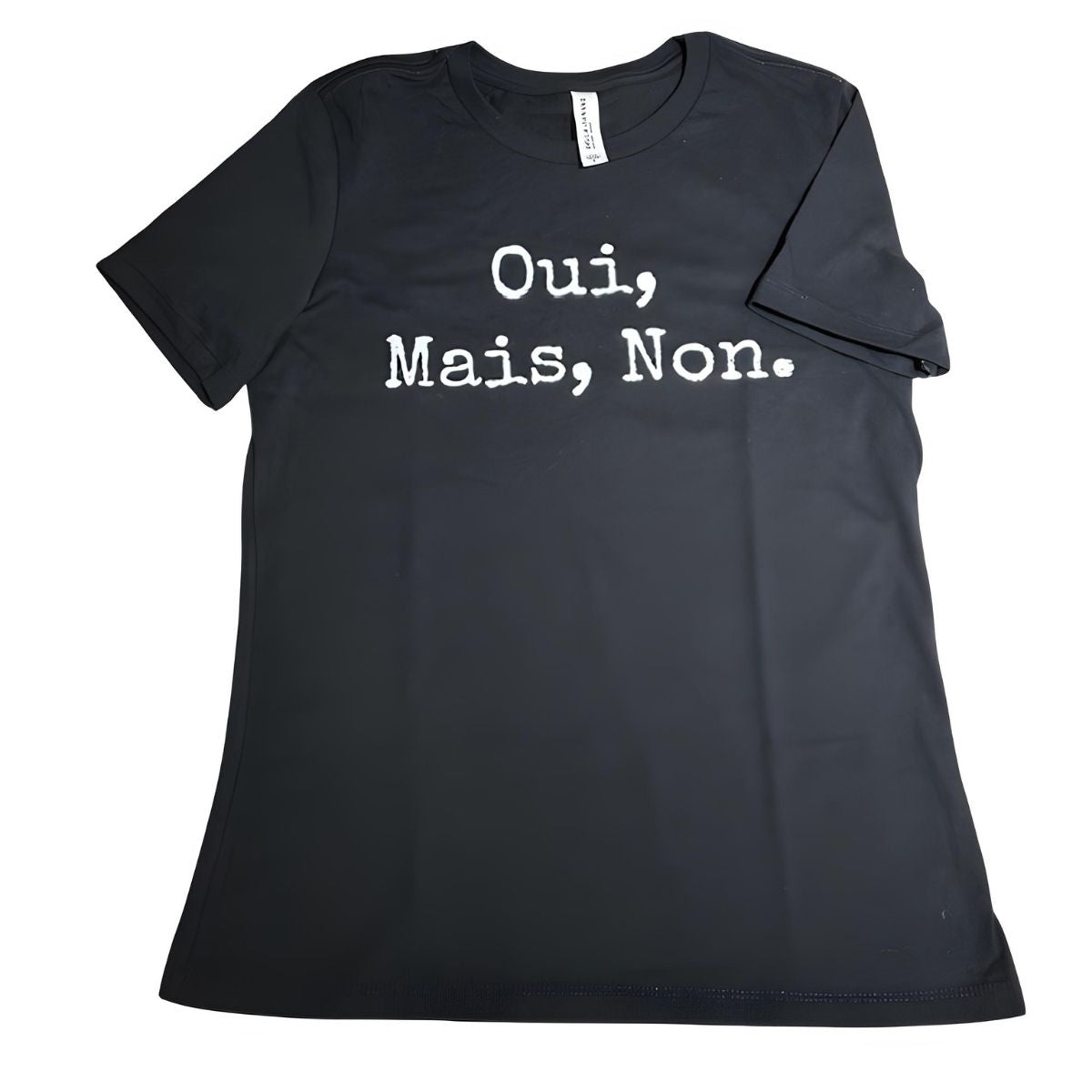 Oui Mais Non T-Shirt - Black