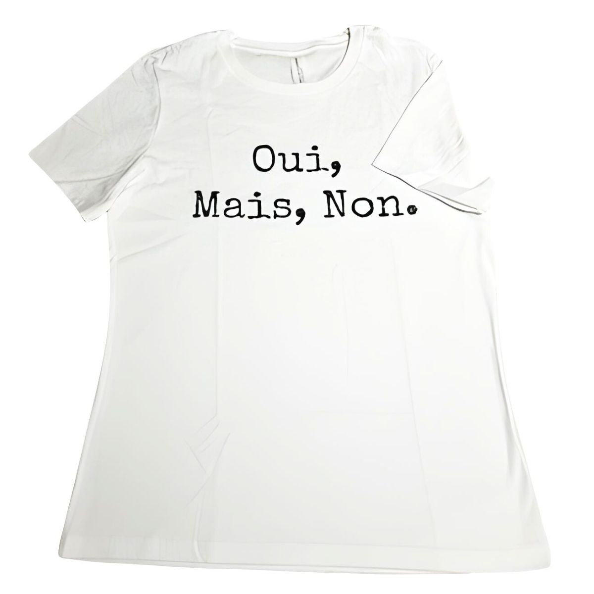 Oui Mais Non T-Shirt - White