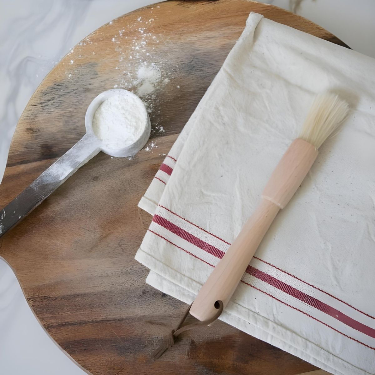 Fodory Farmhouse Simple Striped Large Kitchen Towel