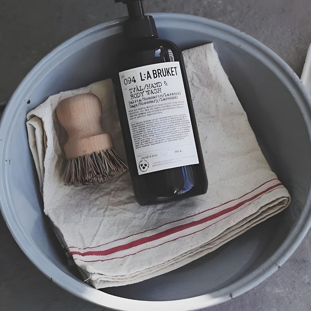 Fodory Farmhouse Simple Striped Large Kitchen Towel