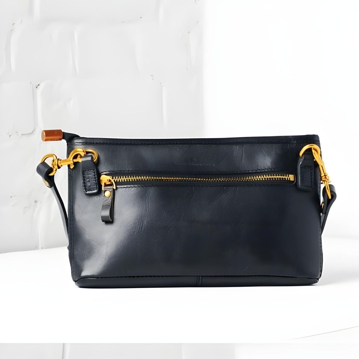 Uppdoo Origami Clutch - Crossbody Bag - Black