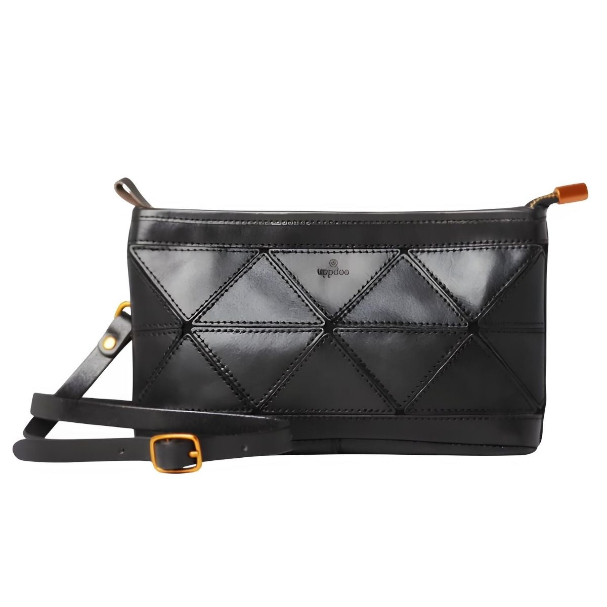 Uppdoo Origami Clutch - Crossbody Bag - Black