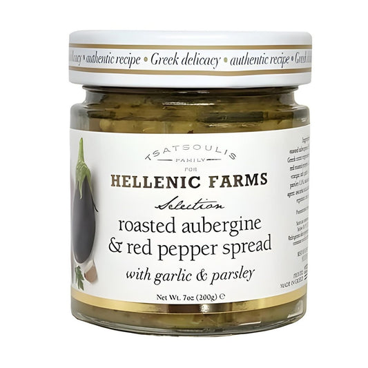 Hellenic Farms Roasted Eggplant & Red Pepper Spread