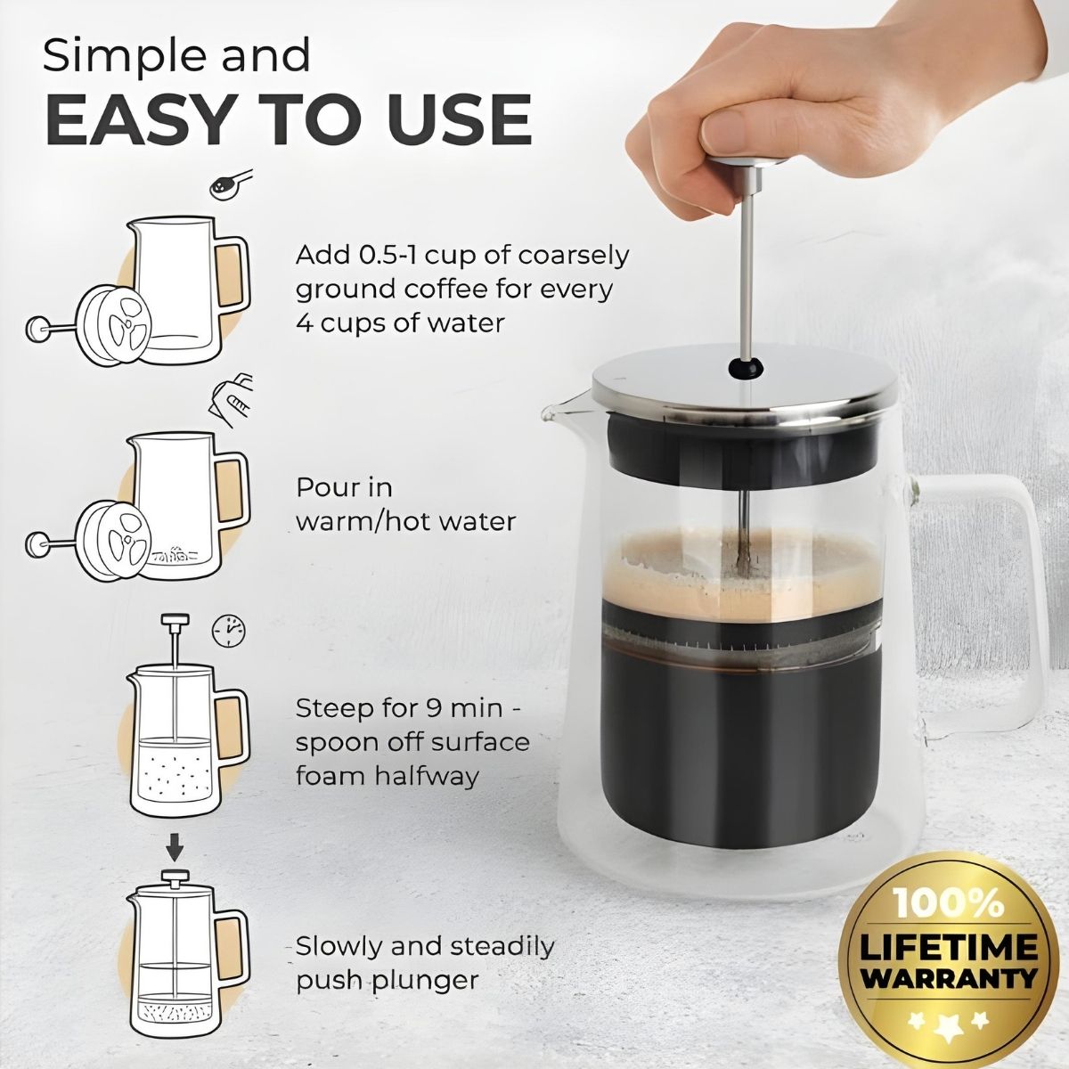 Kaffe French Press