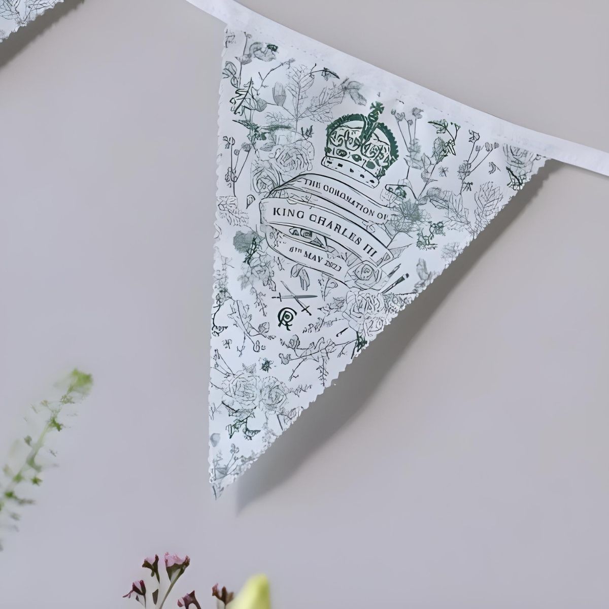 Victoria Eggs King Charles III Bunting