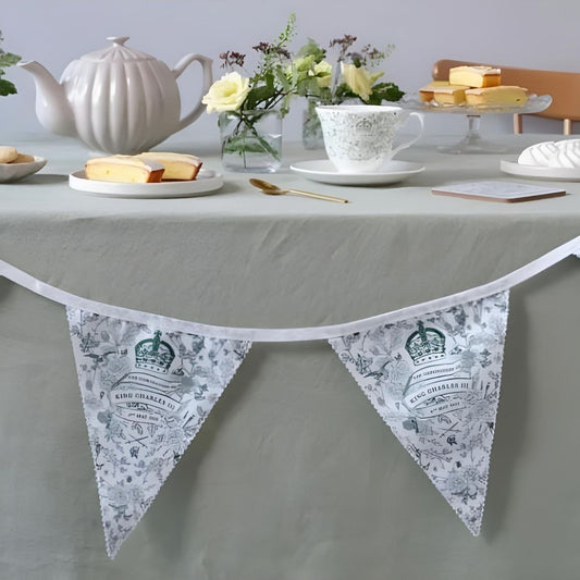 Victoria Eggs King Charles III Bunting