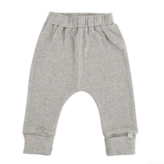 Finn + Emma Basic Pants - Heather Grey